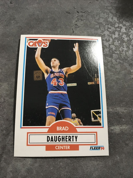 Brad Daugherty Cavaliers 1990-1991 Fleer #31