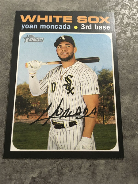 Yoan Moncada White Sox 2020 Topps Heritage #354