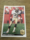 Brett Maxie Saints 1992 Fleer #280