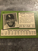 Yolmer Sanchez White Sox 2020 Topps Heritage #372