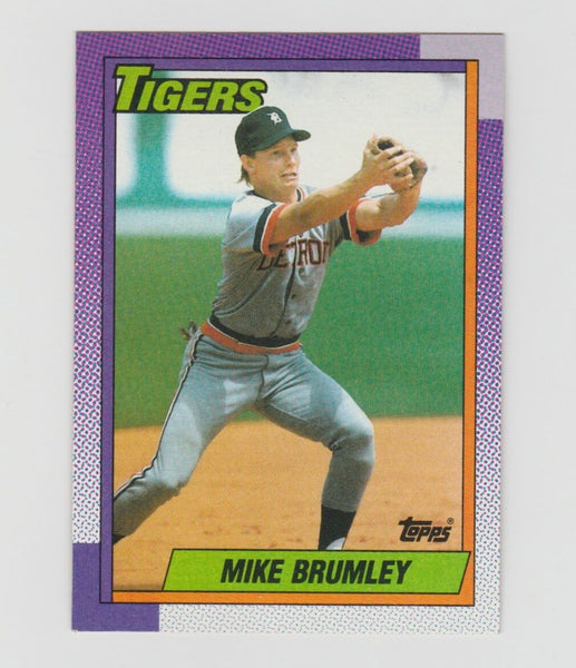 Mike Brumley Tigers 1990 Topps #471