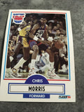 Chris Morris Nets 1990-1991 Fleer #121