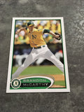 Brandon McCarthy A's 2012 Topps #73