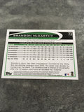 Brandon McCarthy A's 2012 Topps #73