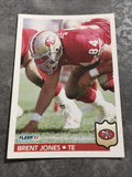 Brent Jones 49ers 1992 Fleer #380