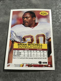 Brian Mitchell Redskins 1992 Fleer #426