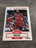 Darrell Walker Bullets 1990-1991 Fleer League Leader #196