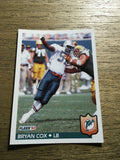 Bryan Cox Dolphins 1992 Fleer#223