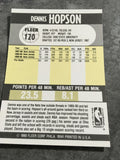 Dennis Hopson Bulls 1990-1991 Fleer #120