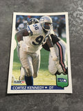 Cortez Kennedy Seahawks 1992 Fleer #394