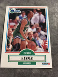 Derek Harper Mavericks 1990-1991 Fleer #42
