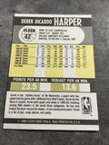 Derek Harper Mavericks 1990-1991 Fleer #42