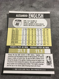 Alex English Nuggets 1990-1991 Fleer #48