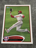 Domonic Brown Phillies 2012 Topps #98