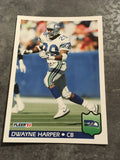 Dwayne Harper Seahawks 1992 Fleer #390