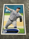 Felipe Paulino Royals 2012 Topps #38