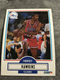 Hersey Hawkins 76ers 1990-1991 Fleer #143