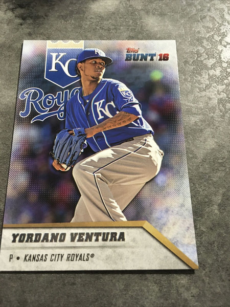 Yordano Ventura Royals 2016 Topps Bunt #110
