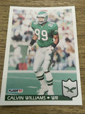 Calvin Williams Eagles 1992 Fleer #328
