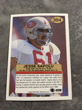 Jesse Sapolu 49ers 1992 Fleer #384