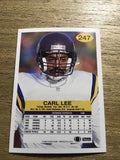 Carl Lee Vikings 1992 Fleer #247