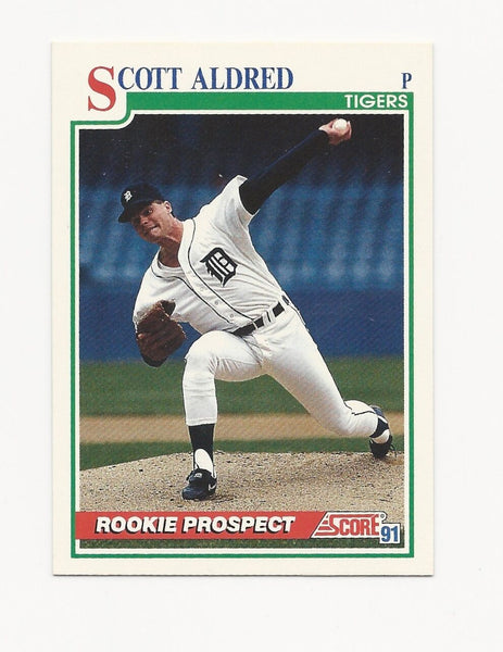 Scott Aldred Tigers 1991 Score #740