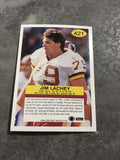 Jim Lachey Redskins 1992 Fleer #421