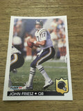 John Friesz Chargers 1992 Fleer #358