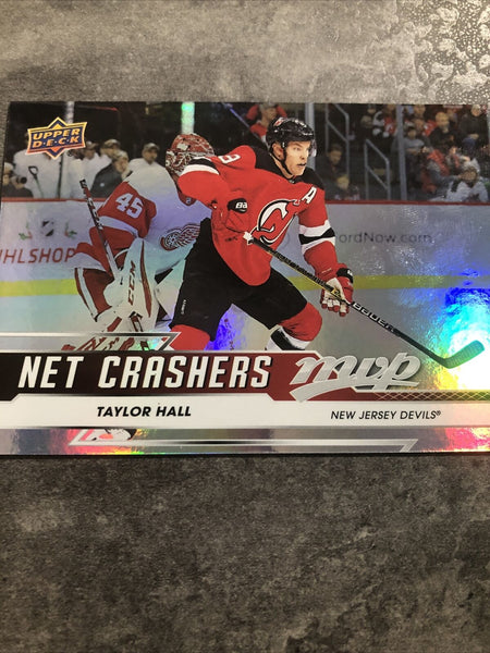 Taylor Hall Devils 2019-2020 Upper Deck MVP Net Crashers #NC-5