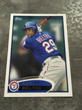 Adrian Beltre Rangers 2012 Topps #310