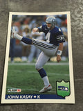 John Kasay Seahawks 1992 Fleer #393