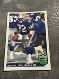 John L. Williams Seahawks 1992 Fleer #398