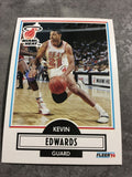 Kevin Edwards Heat 1990-1991 Fleer #99