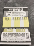 Kevin Edwards Heat 1990-1991 Fleer #99