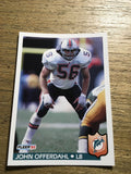 John Offerdahl Dolphins 1992 Fleer#231