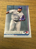 Teoscar Hernandez Blue Jays 2019 Topps #152