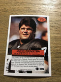 John Rienstra Browns 1992 Fleer #76