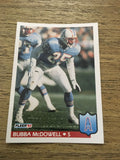 Bubba McDowell Oilers 1992 Fleer #151