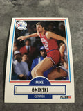 Mike Gminski 76ers 1990-1991 Fleer #142