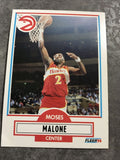 Moses Malone Hawks 1990-1991 Fleer #3