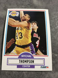 Mychal Thompson Lakers 1990-1991 Fleer #95