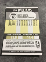 John Williams Cavaliers 1990-1991 Fleer #37