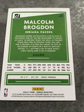 Malcolm Brogdon Pacers 2020-2021 Donruss Green Flood #145