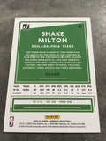 Shake Milton 76ers 2020-2021 Donruss Holo Orange Laser #85