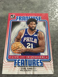 Joel Embiid 76ers 2020-2021 Donruss Franchise Features #23