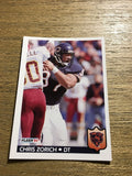 Chris Zorich Bears 1992 Fleer #52