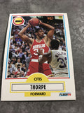 Otis Thorpe Rockets 1990-1991 Fleer #74