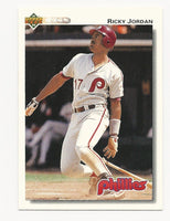 Ricky Jordan Phillies 1992 Upper Deck #106