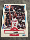 Isiah Thomas Pistons 1990-1991 Fleer #61