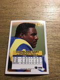 Cleveland Gary Rams 1992 Fleer #212
